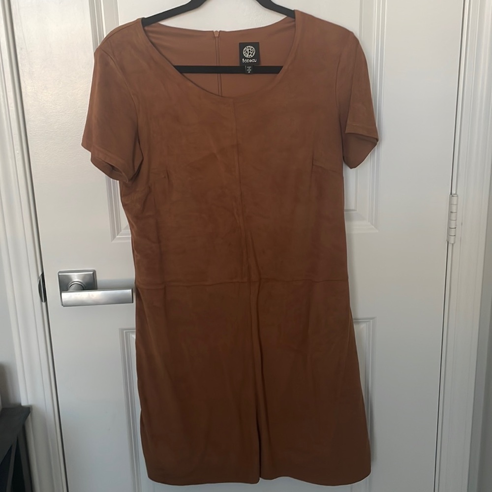 Bobeau Suede Dress